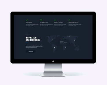 ноутбук с изображением карты мира